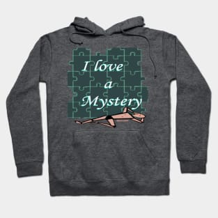 I Love a Mystery Puzzle Hoodie